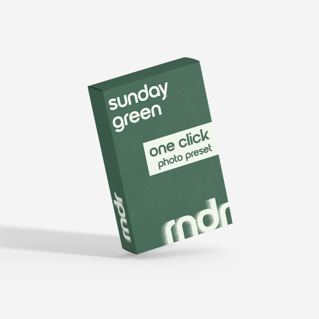 Sunday Green Photo Preset