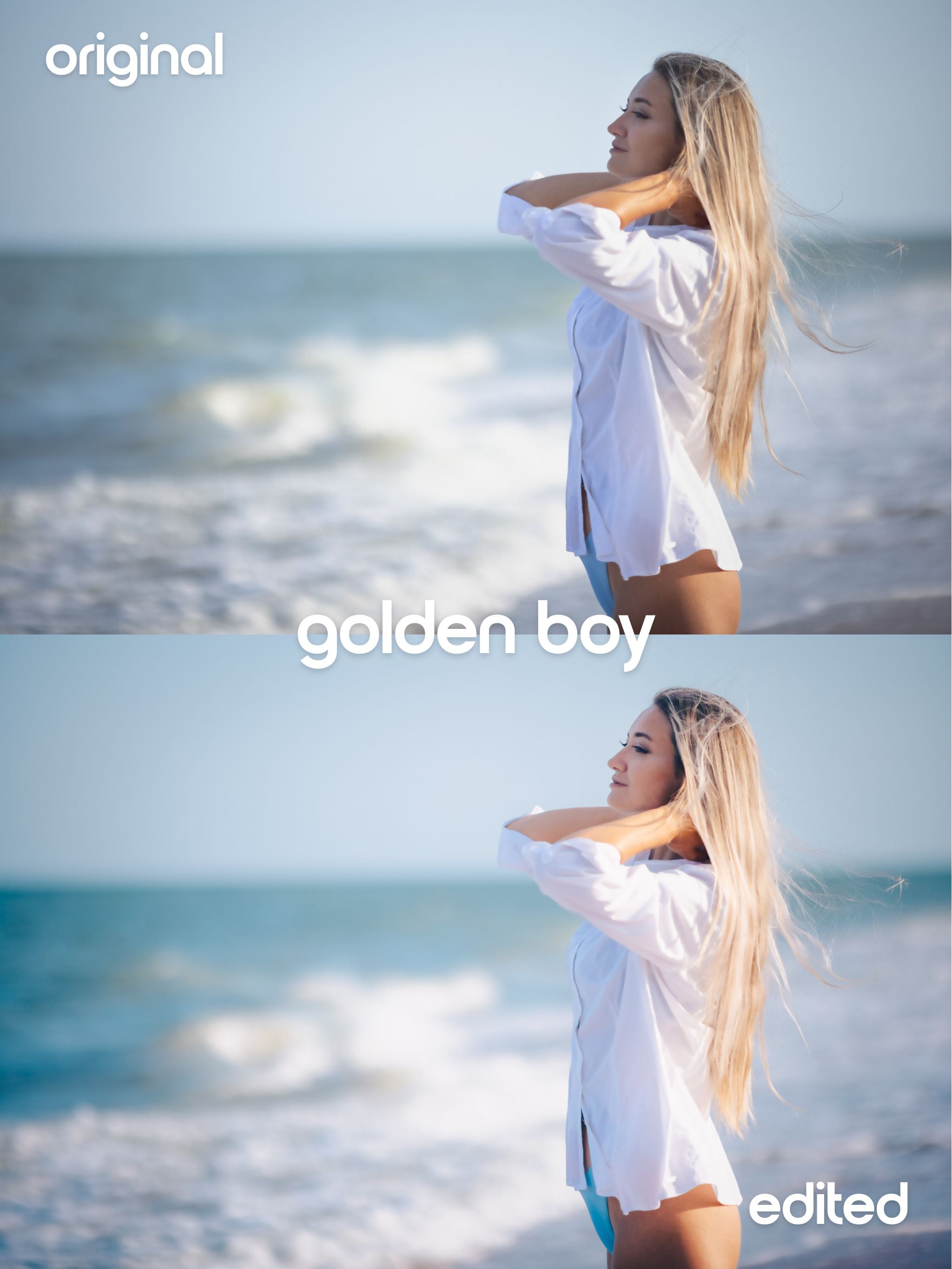 Golden Boy Photo Preset