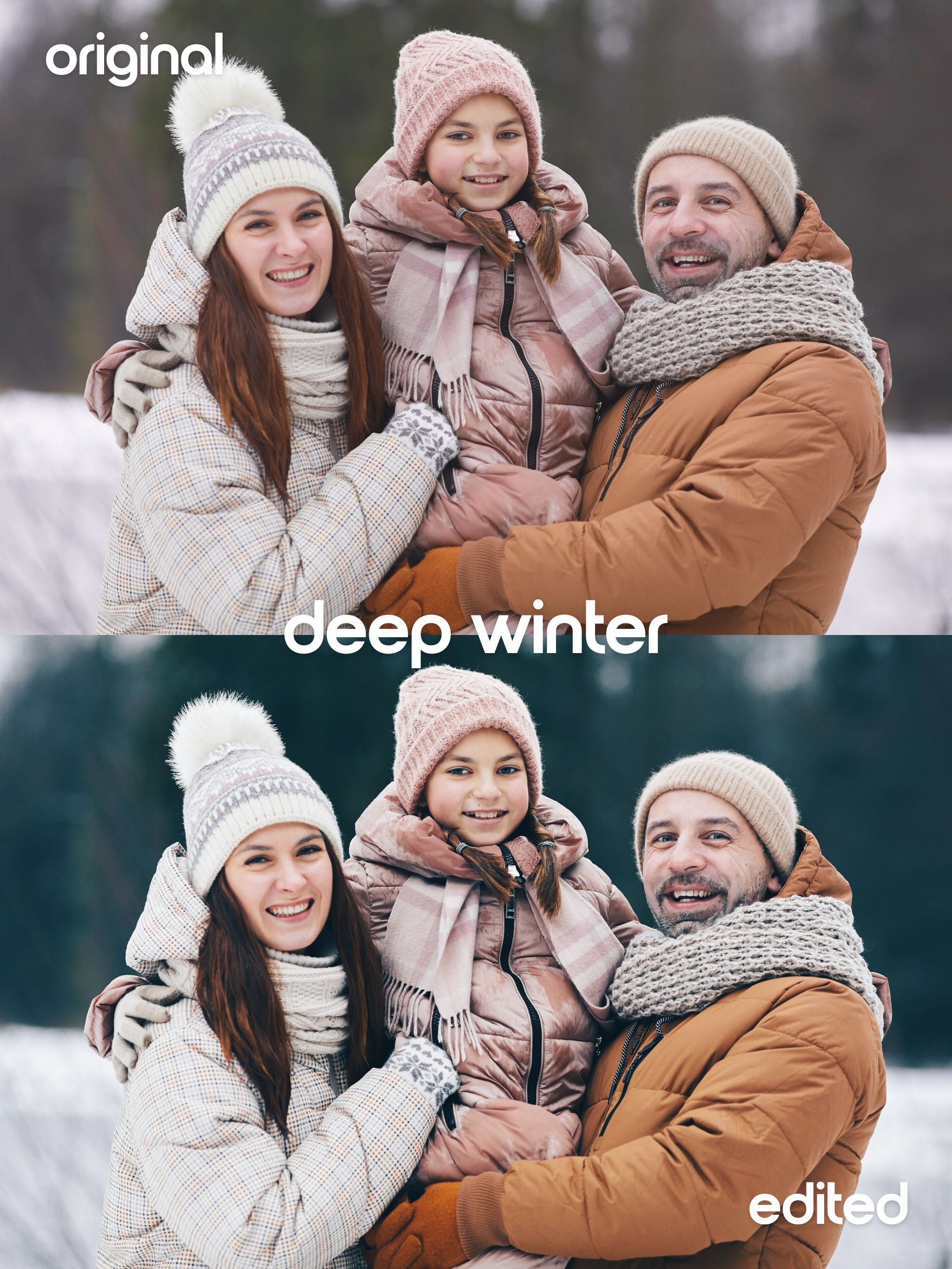 Deep Winter Photo Preset