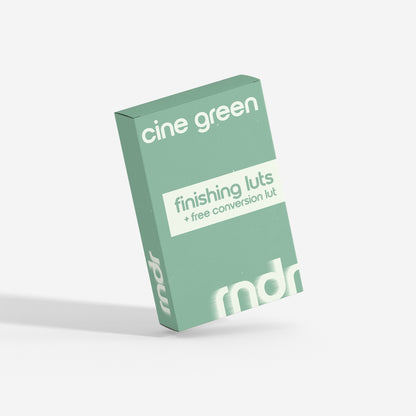 Cine Green Finishing LUTs