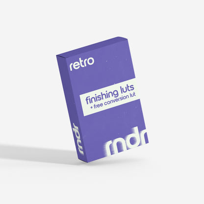 Retro Finishing LUTs